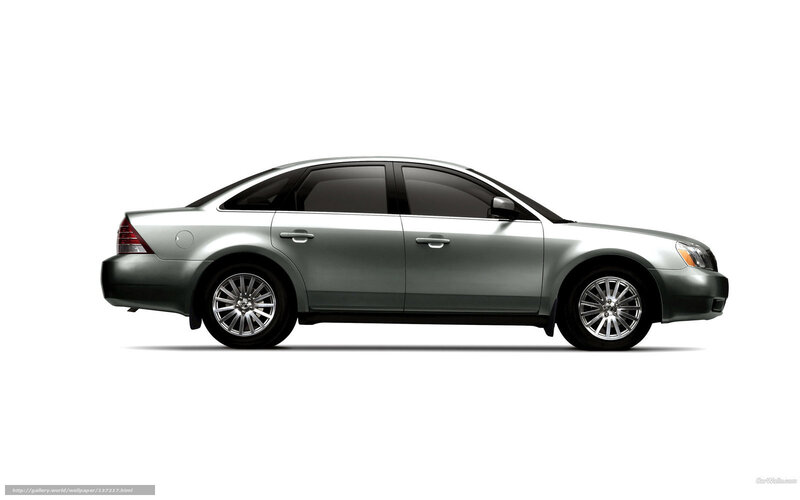 silver sedan car side view