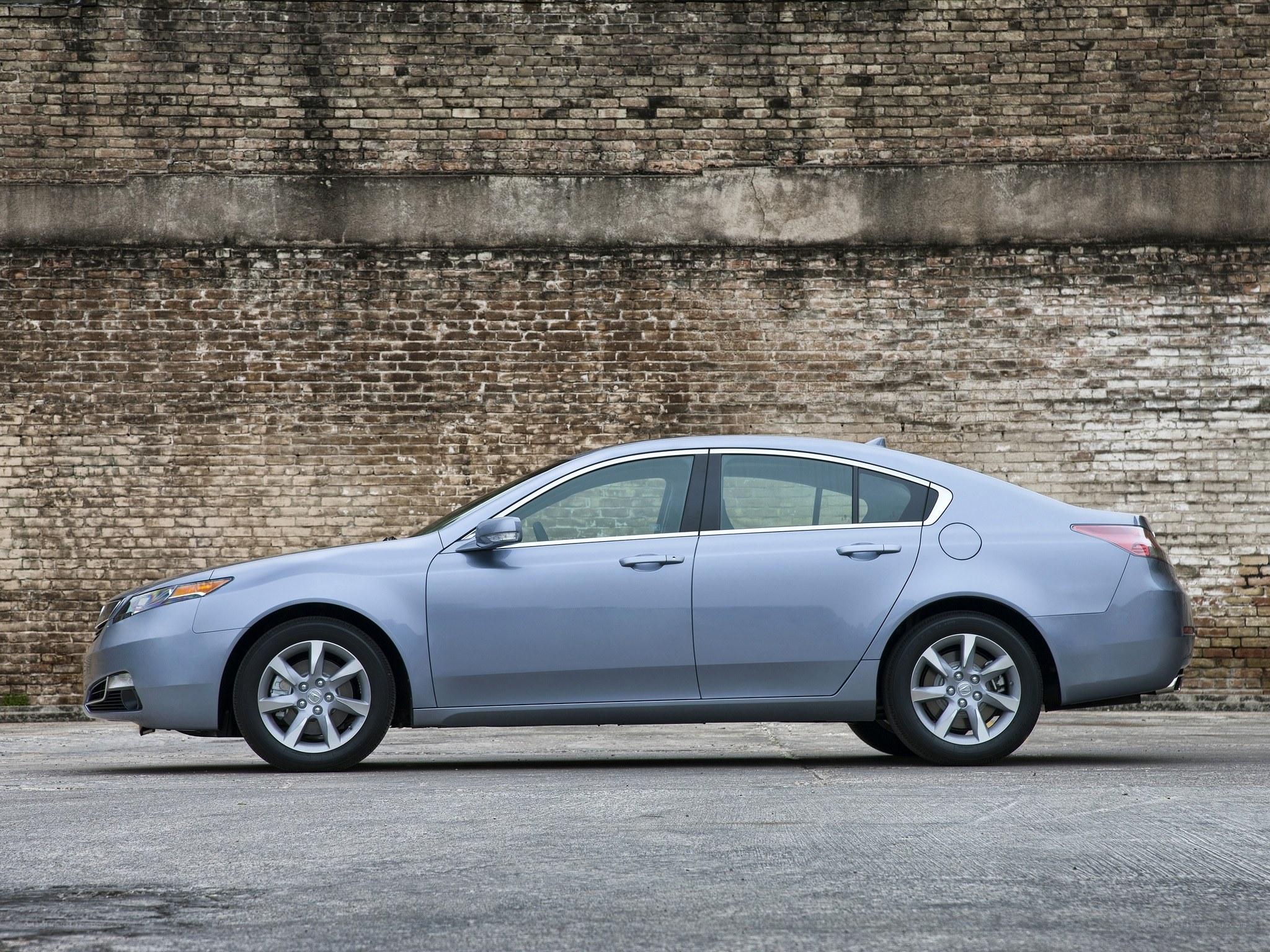 silver sedan car side view