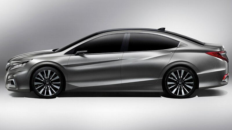 silver sedan concept car