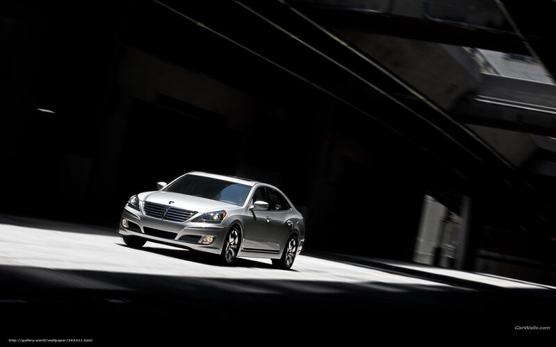 silver sedan in dark tunnel