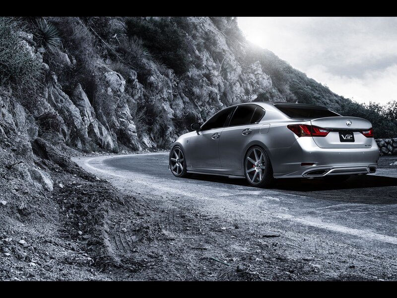 Silver Sedan on Road — Gray, Dramatic, Afternoon, Photograph