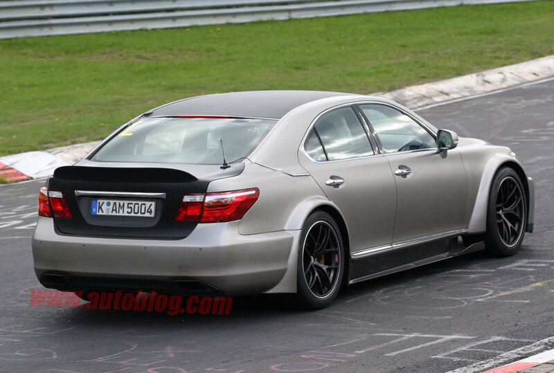 Silver Sedan on Track