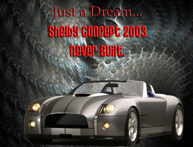 Silver Shelby Concept Car — Gray