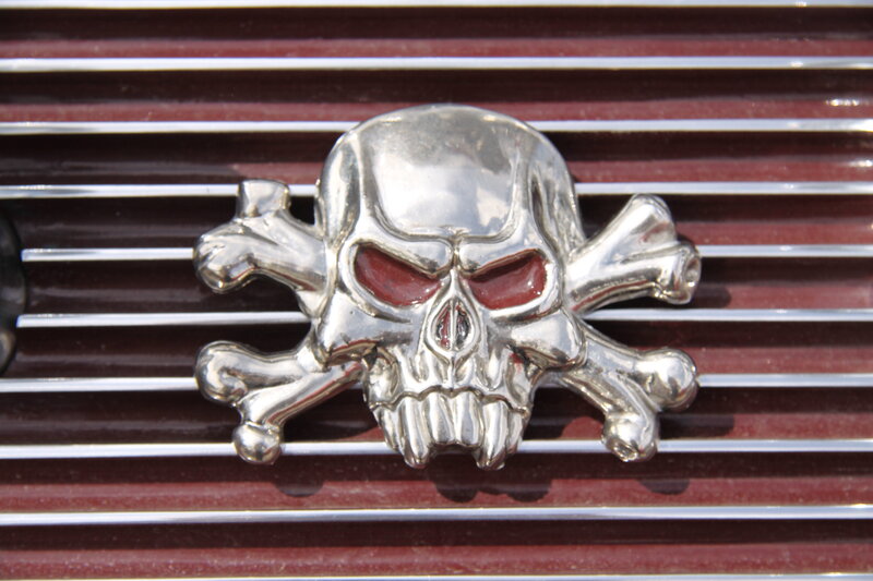 Silver Skull Emblem