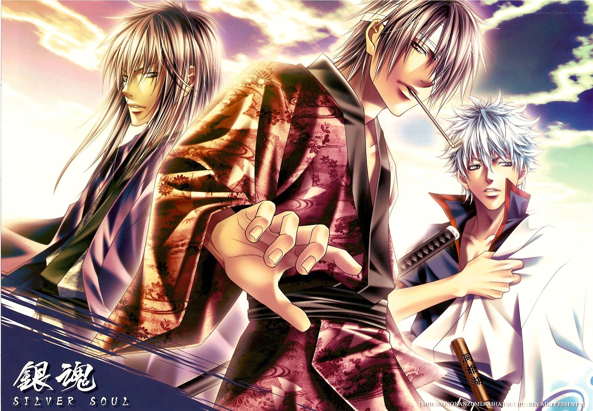 Silver Soul anime characters