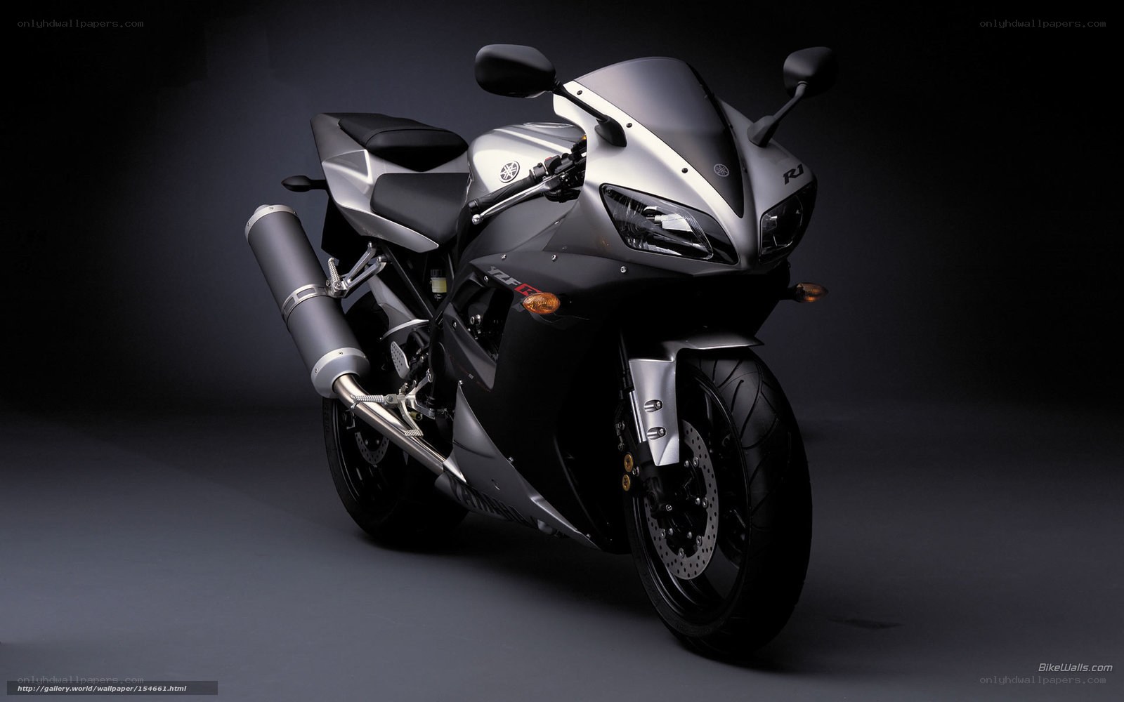 silver sport motorcycle