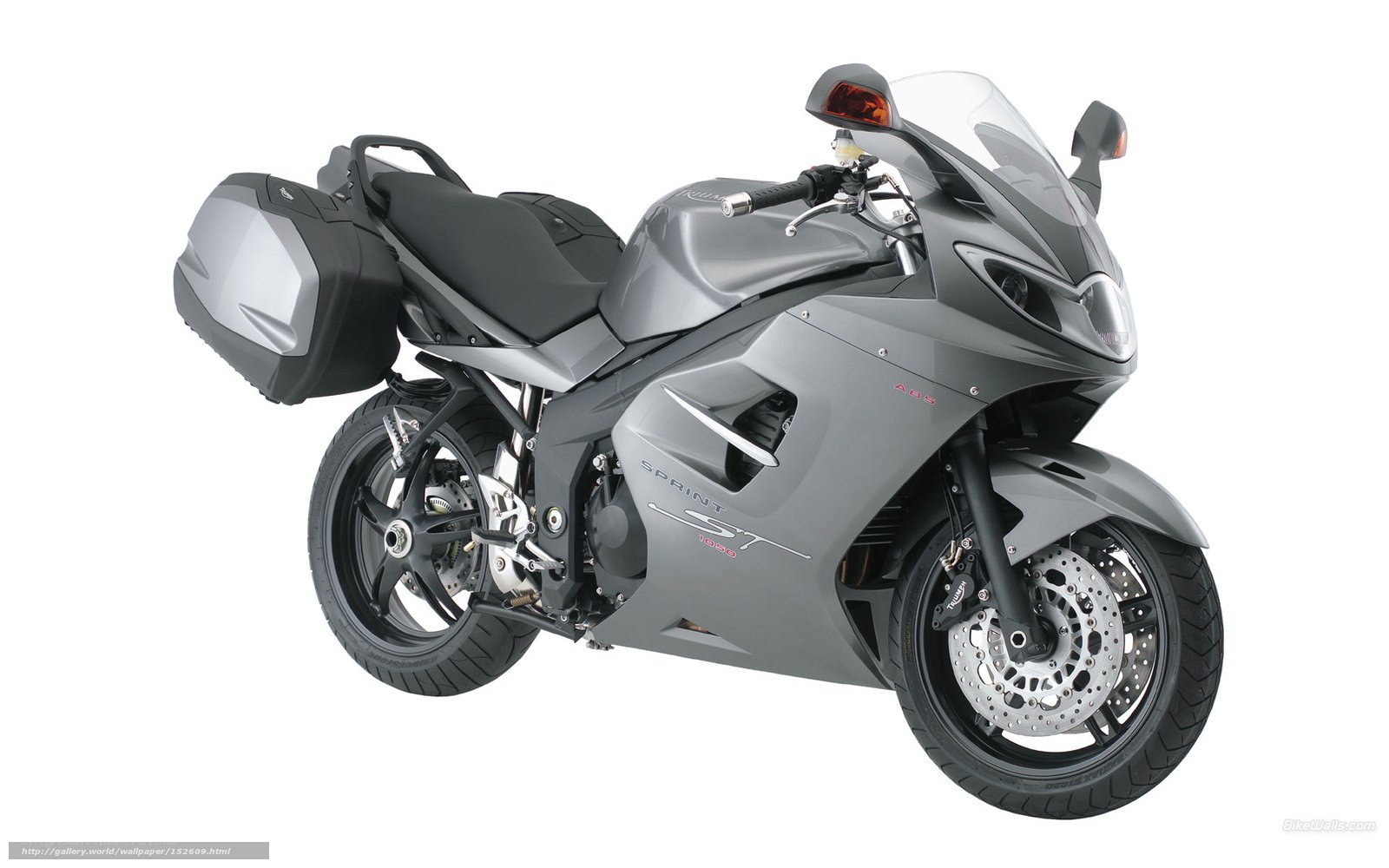 silver sport motorcycle
