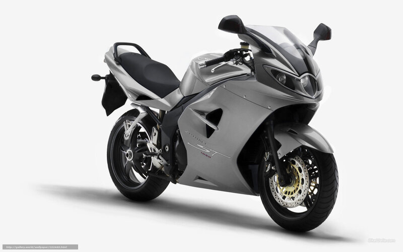 silver sport motorcycle