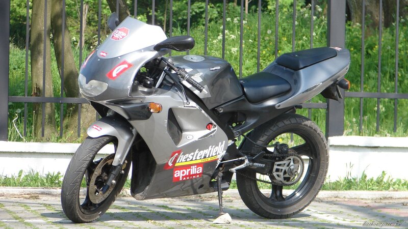 Silver Sport Motorcycle — Gray, Calm
