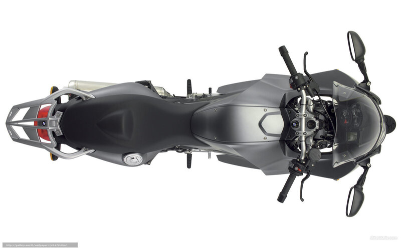 Silver Sport Motorcycle — Gray, Neutral, Photograph, Handlebars