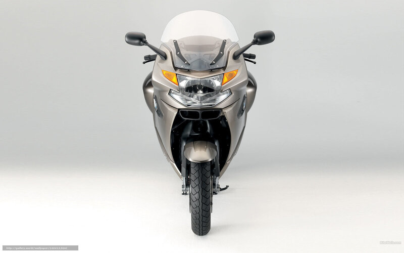 Silver Sport Motorcycle — Gray, Neutral