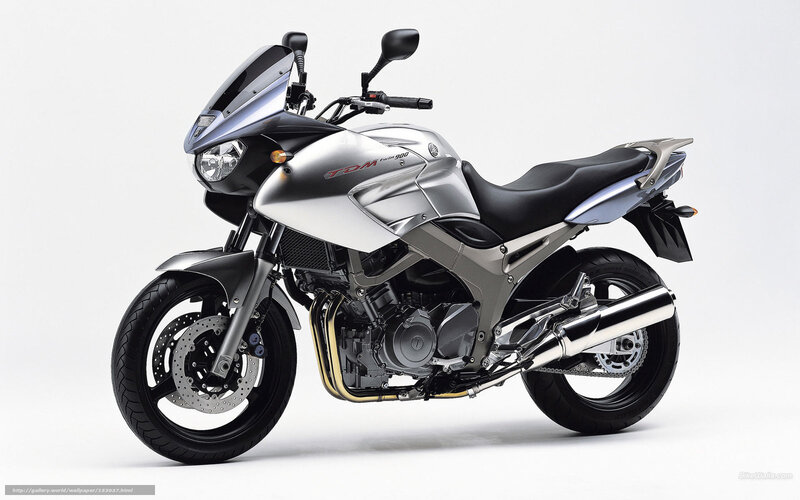 Silver Sport Motorcycle — Neutral, Photograph, Windshield