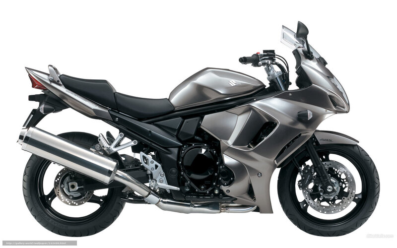 Silver Sport Motorcycle — Neutral