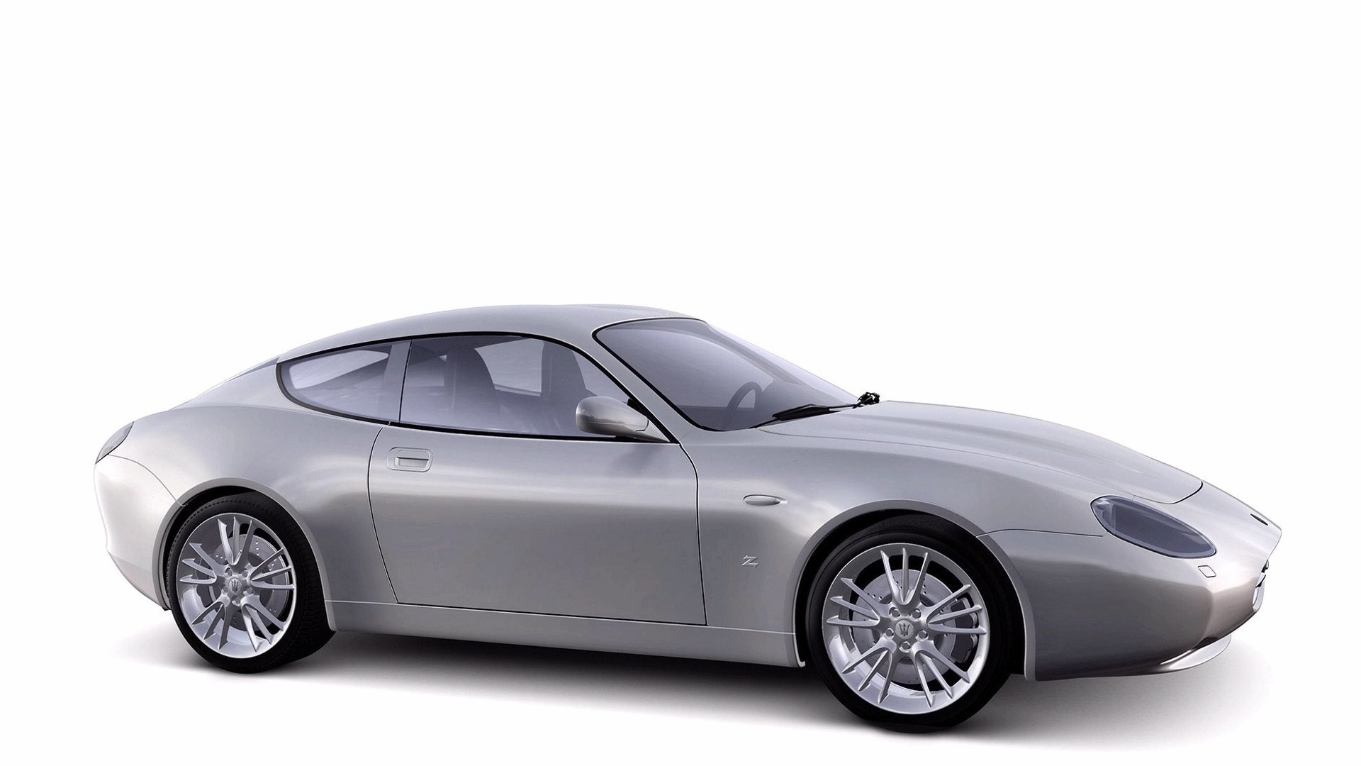silver sports car