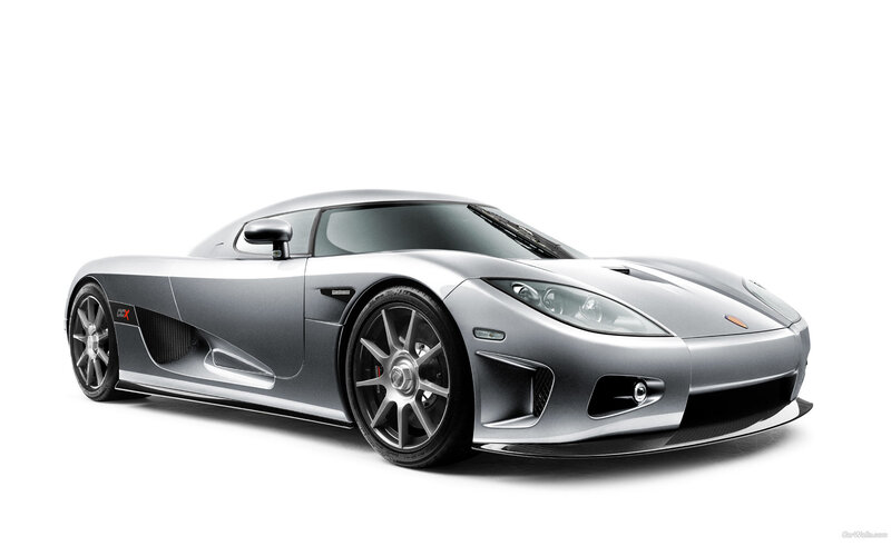 silver sports car