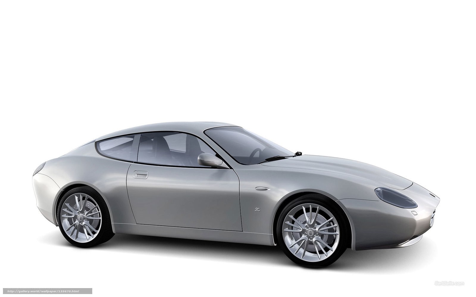 silver sports car