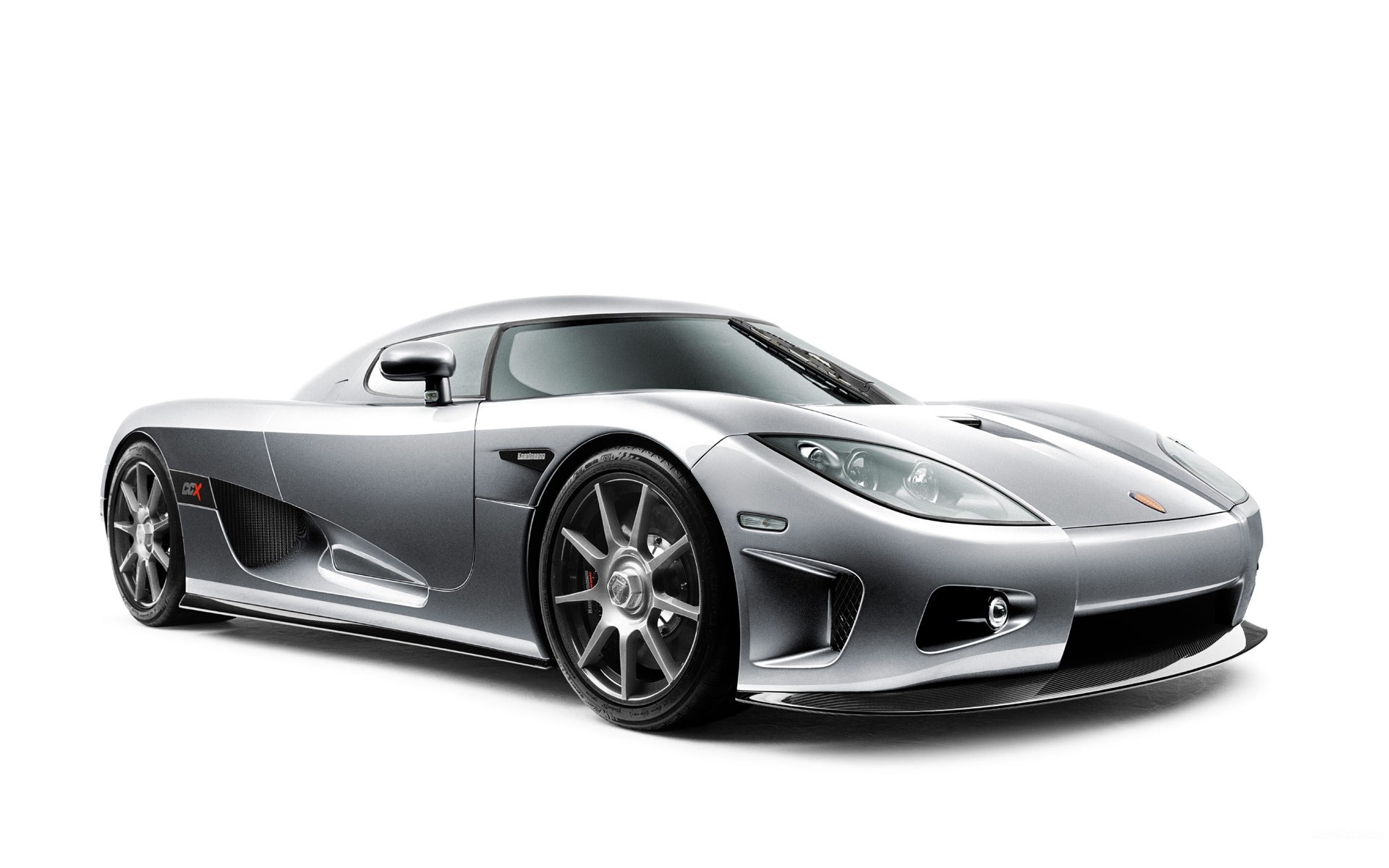 silver sports car