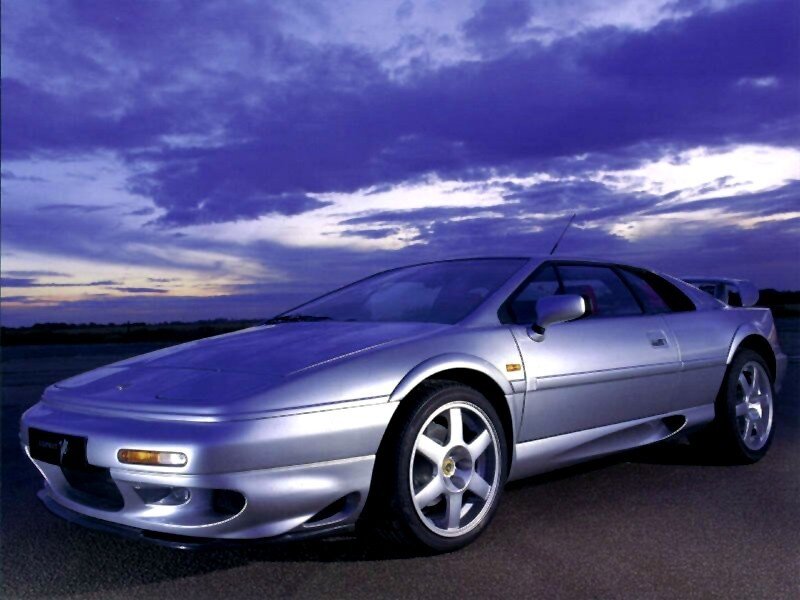 Silver sports car at dusk