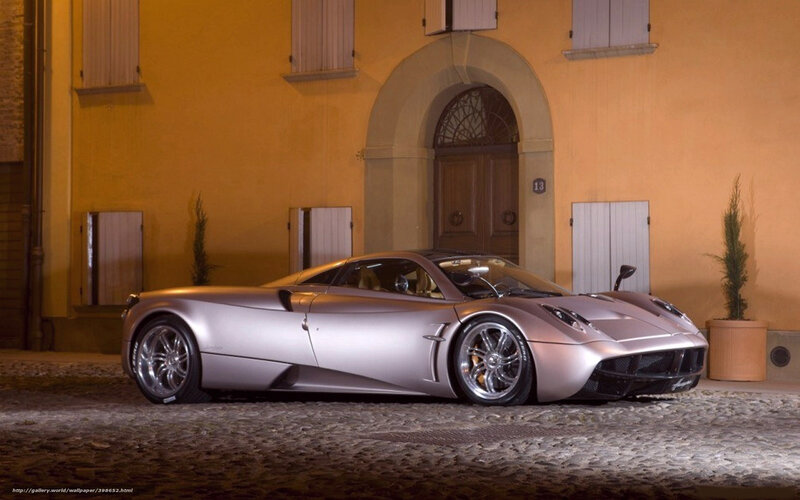 silver sports car at night