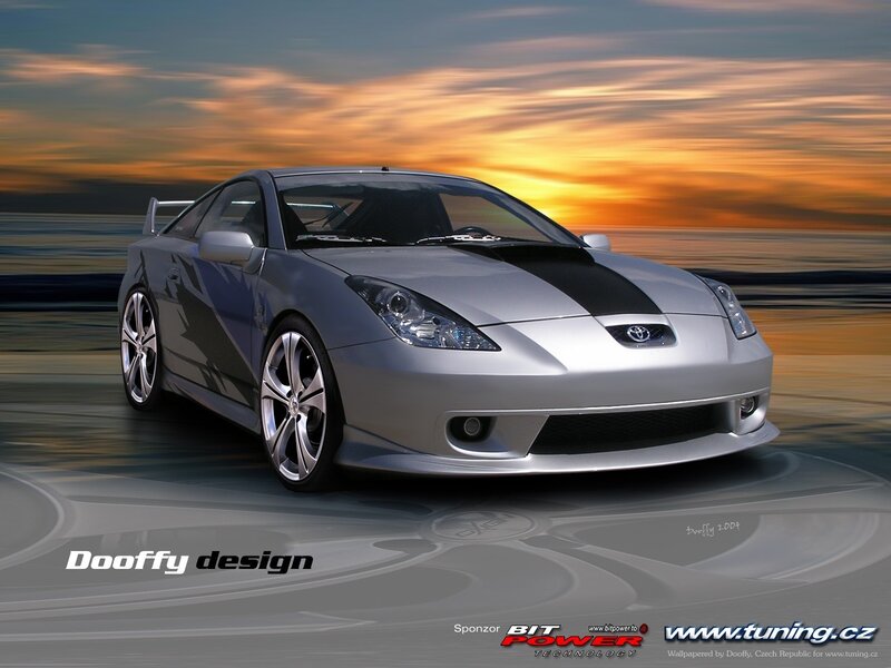silver sports car at sunset