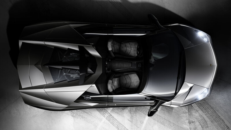 Silver Sports Car — Black, Dramatic, 3d Render, Car Interior