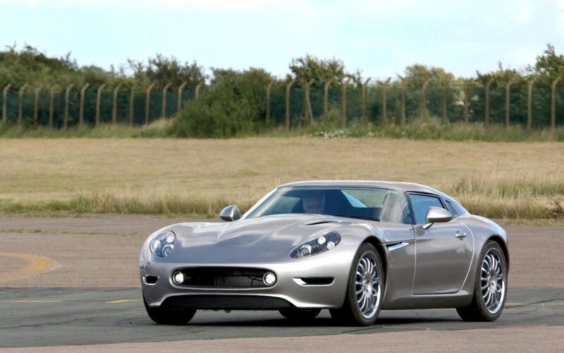 Silver Sports Car — Calm, Afternoon, Photograph, Road