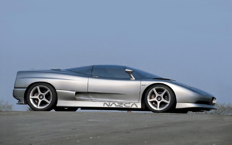 Silver Sports Car — Calm, Afternoon, Photograph, Sky