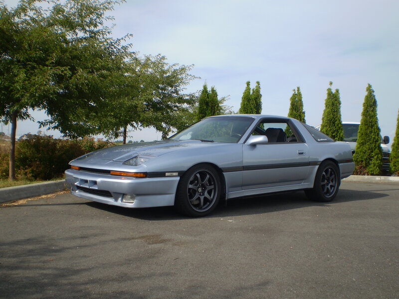 Silver Sports Car — Calm, Afternoon, Photograph, Trees