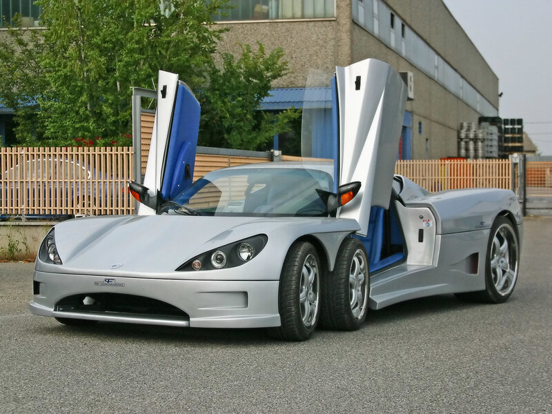 Silver Sports Car — Calm, Afternoon