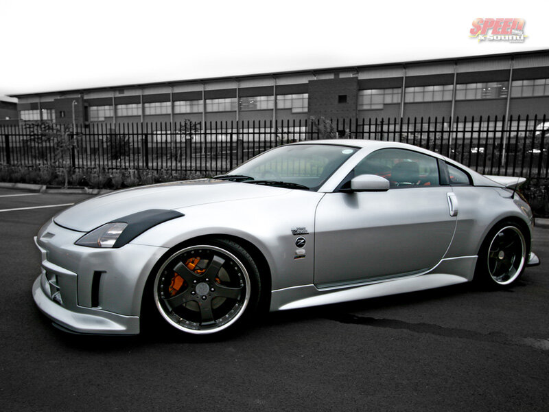 Silver Sports Car — Calm, Photograph, Fence