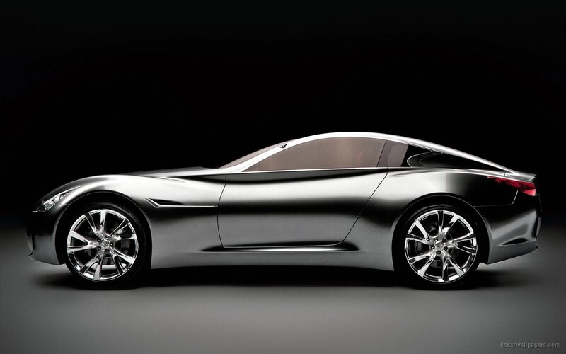 silver sports car concept
