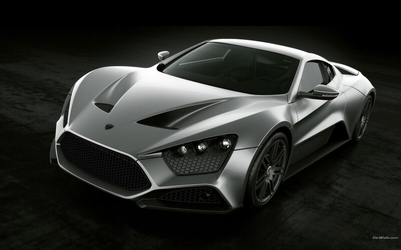 silver sports car concept