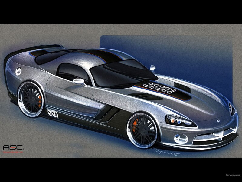 silver sports car concept