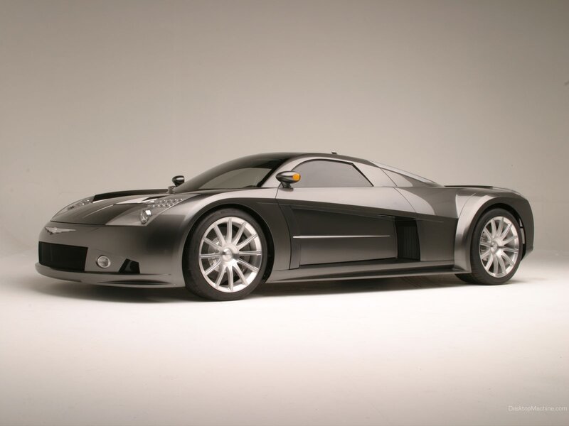 silver sports car concept