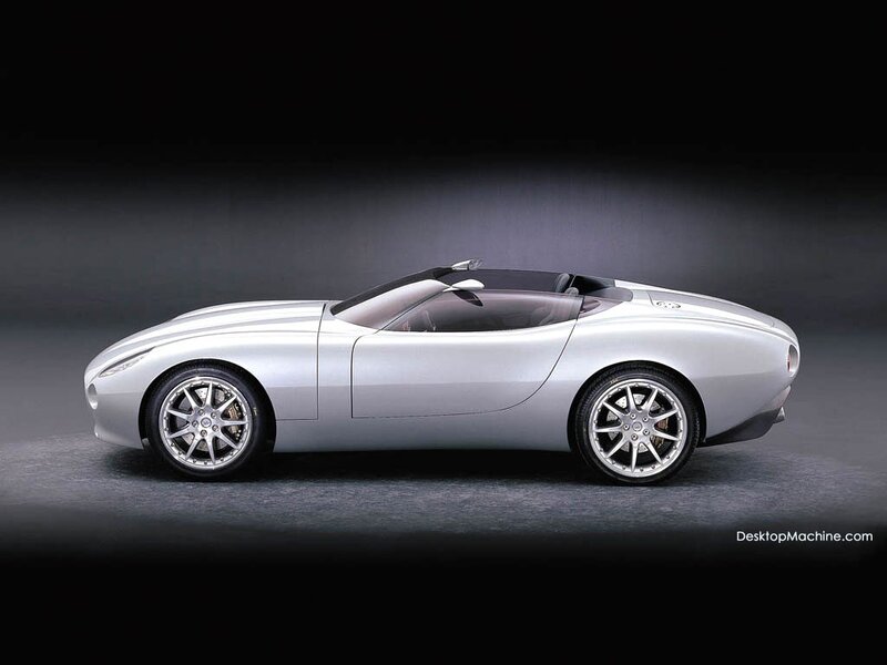 silver sports car concept