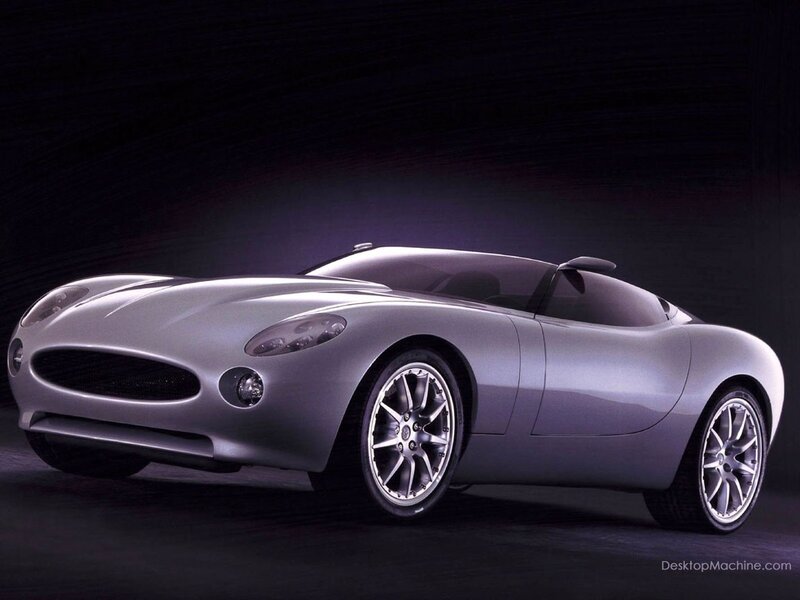 silver sports car concept