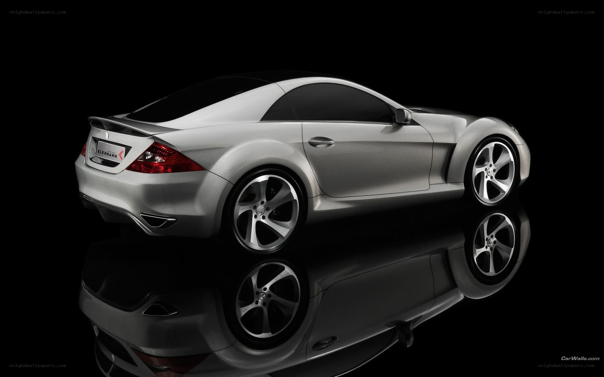 silver sports car concept