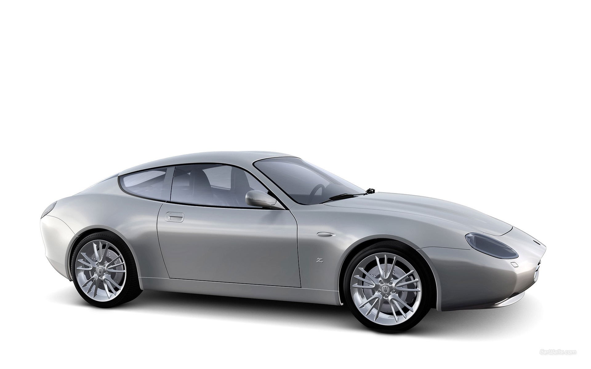 silver sports car concept
