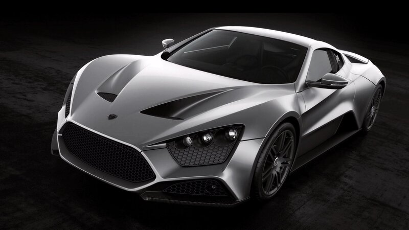 silver sports car concept