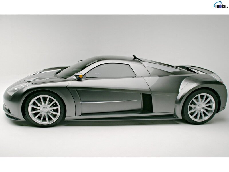 silver sports car concept