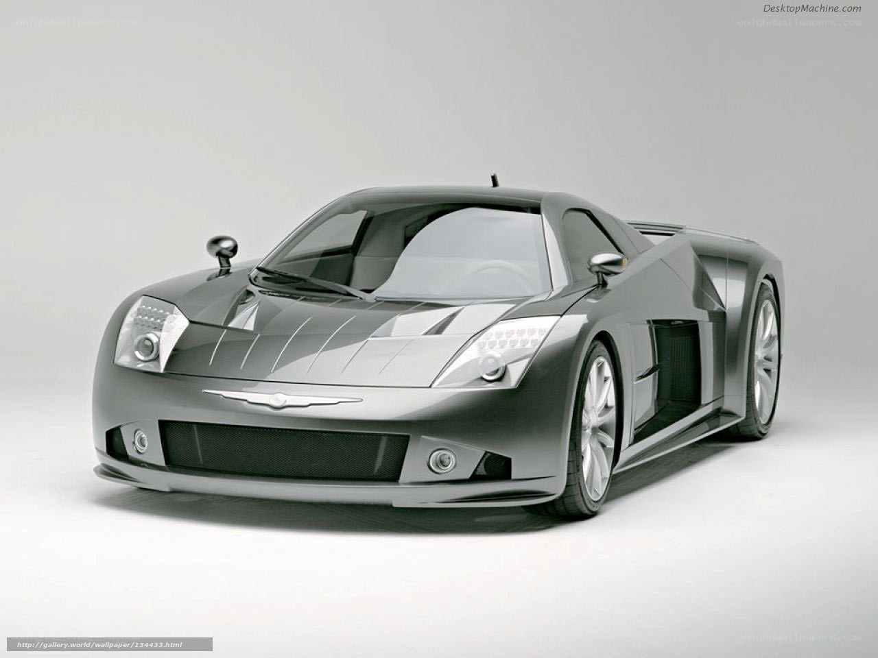 silver sports car concept