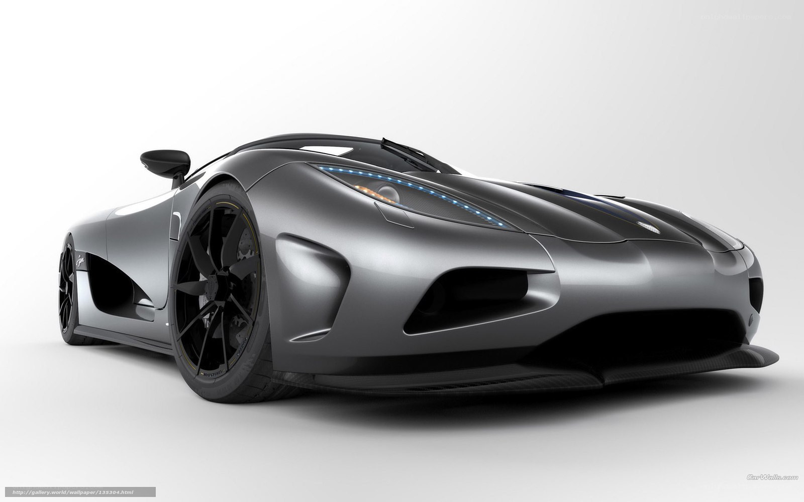 silver sports car concept