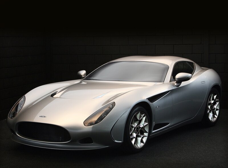 silver sports car concept