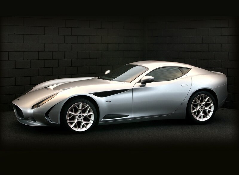 silver sports car concept