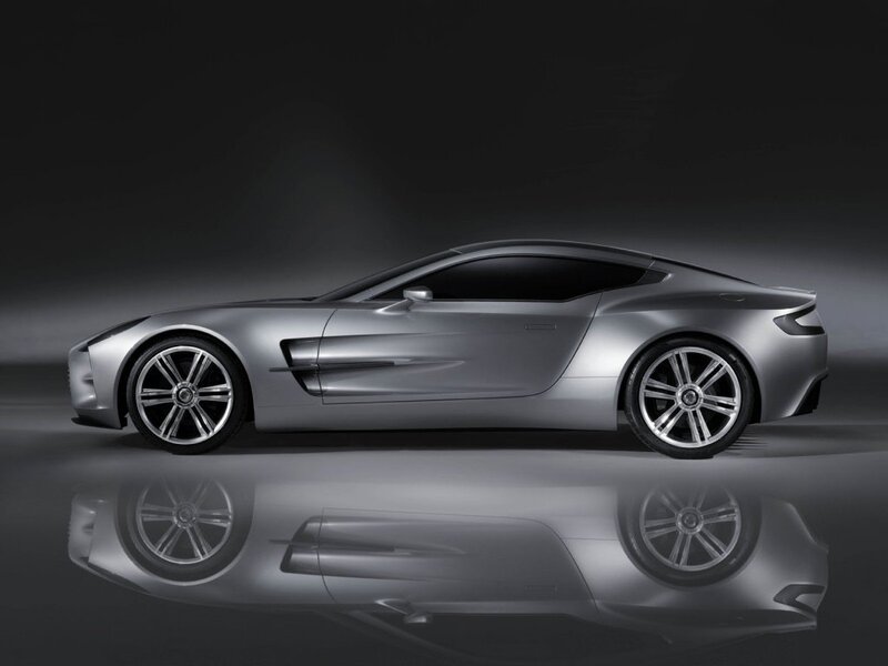 silver sports car concept
