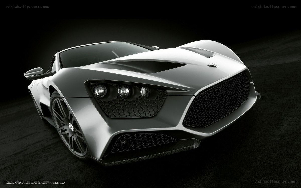 silver sports car concept