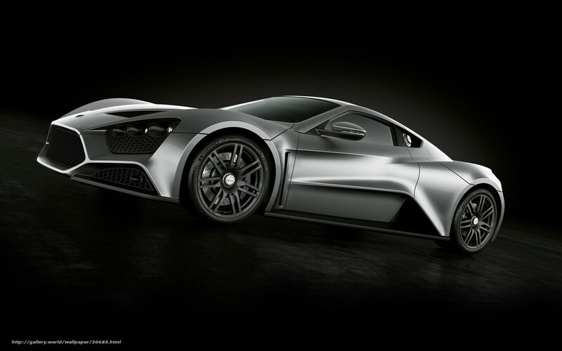 silver sports car concept