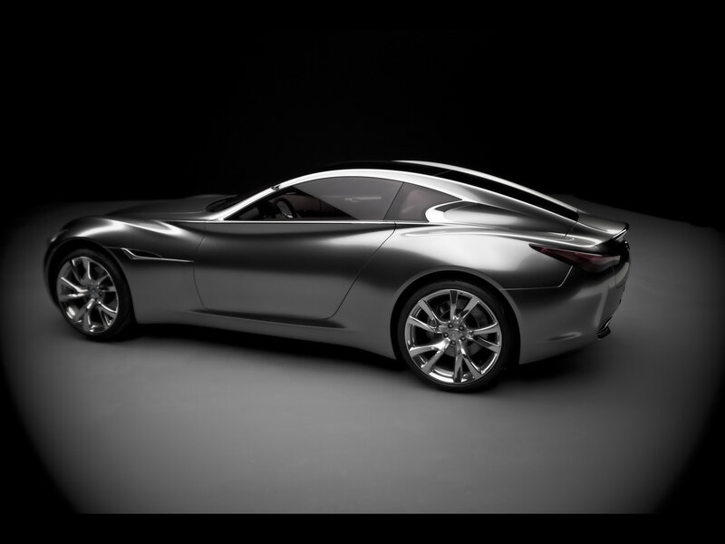 silver sports car concept