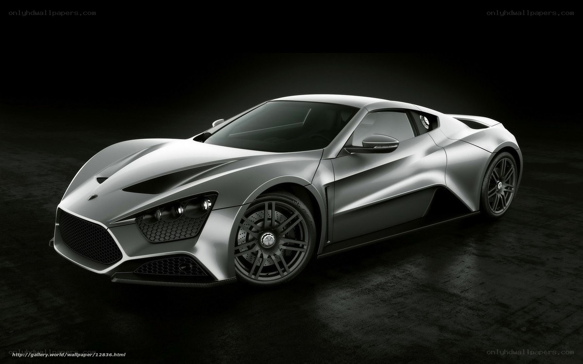 silver sports car concept