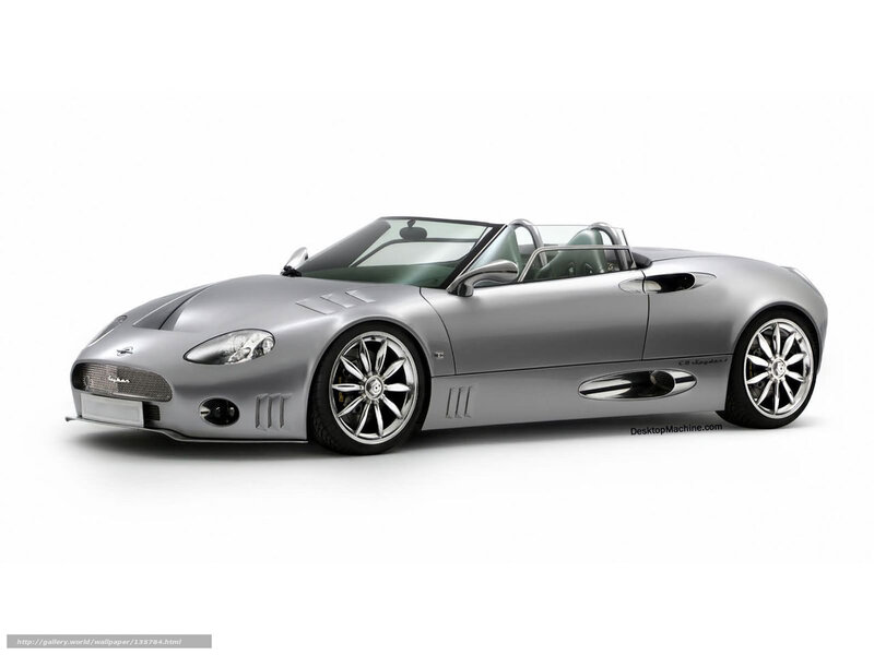 silver sports car convertible